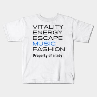 Vitality and Fashion Kids T-Shirt